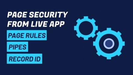 How do I restrict pages from the Live App?