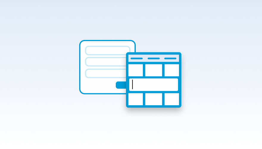 Convert Form Fields into Spreadsheet-Like Experience