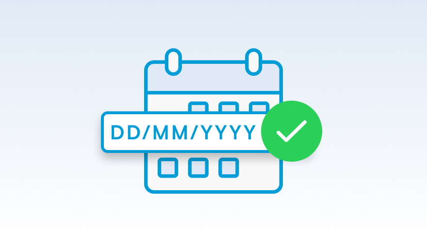 Date Format Validation and Correction